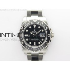 CLEAN공장 롤렉스 GMT마스터2 블랙 오이스터브레이슬릿 클린공장 GMT Master II 116710 LN 904L SS Clean Factory 1:1 Best Edition on Oyster Bracelet VR3186 CHS 클린