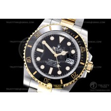 EW공장 롤렉스 서브마리너 40 흑콤 옐로우골드콤비 A3135무브먼트 Submariner 116613LN 904L YG/SS Blk EWF A3135