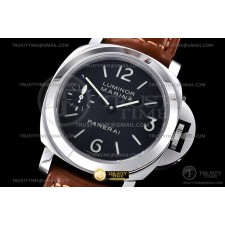 HW공장 파네라이 루미노르 마리나 PAM111 스틸 가죽스트랩 PAM111 Luminor Marina 44mm SS/LE Blk HWF A6497