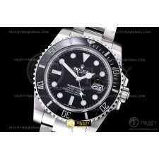 GM공장 V2 롤렉스 서브마리너 40 블랙데이트 브레이슬릿 Submariner 116610LN 904L SS/SS Blk GMF V2 VR3135