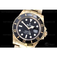 GM공장 V3 롤렉스 서브마리너 41 신형 옐로우골드금통 흑금통 브레이슬릿 Submariner 126618LN 904 YG/YG Black GMF V3 VR3235