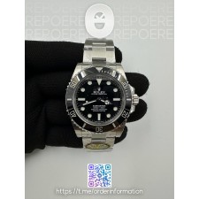 CLEAN공장 롤렉스 서브마리너 41 신형 논데이트 스틸 브레이슬릿 클린공장 Submariner 41mm 124060 No Date 904L Steel Clean 1:1 Best Edition VR3230