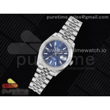 NTF공장 롤렉스 데이저스트 41 스틸 블루다이얼 플루티드베젤 쥬빌레브레이슬릿 DateJust 41 126334 NTF 1:1 Best Edition 904L Steel Blue Stick Dial on Jubilee Bracelet VR3235