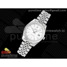 ZF공장 롤렉스 데이저스트 41 스틸 화이트다이얼 플루티드베젤 쥬빌레브레이슬릿 DateJust 41 126334 ZF 1:1 Best Edition 904L Steel White Dial Stick Marker on Jubilee Bracelet A2824