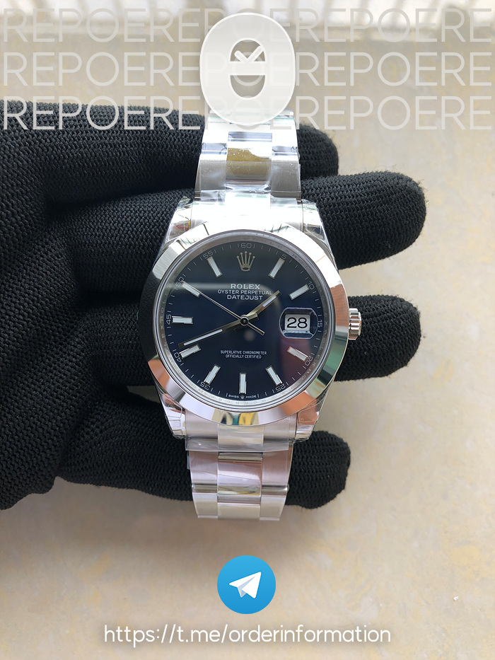VS공장 롤렉스 데이저스트 41 스틸 블루다이얼 돔베젤 오이스터브레이슬릿 DateJust 41 126330 904L SS VSF 1:1 Best Edition Blue Dial on Oyster Bracelet VS3235