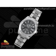 VS공장 롤렉스 데이저스트 41 스틸 그레이다이얼 돔베젤 오이스터브레이슬릿 다크로듐 DateJust 41 126330 904L SS VSF 1:1 Best Edition Gray Dial on Oyster Bracelet VS3235