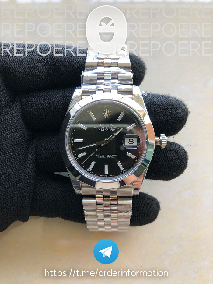 VS공장 롤렉스 데이저스트 41 스틸 블랙다이얼 돔베젤 쥬빌레브레이슬릿 DateJust 41 126330 904L SS VSF 1:1 Best Edition Black Dial on Jubilee Bracelet VS3235