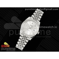 CLEAN공장 롤렉스 데이저스트 41 스틸 실버다이얼 플루티드베젤 쥬빌레브레이슬릿 클린공장DateJust 41 126334 Clean 1:1 Best Edition 904L Steel Silver Stick Dial on Jubilee Bracelet VR3235