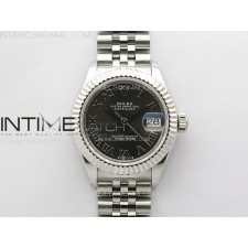 APS공장 롤렉스 레이디 데이저스트 28 스틸 그레이로만다이얼 플루티드베젤 쥬빌레브레이슬릿 Datejust 28mm 279179 SS APSF Best Edition Gray Dial Roman Markers on SS Jubilee Bracelet NH05