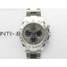 Noob공장 롤렉스 스틸 데이토나 그레이다이얼 브레이슬릿 눕 Daytona 116509 904L Noob 1:1 Best Edition Gray Dial on 904L SS Bracelet SA4130