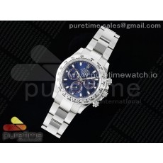 BT공장 롤렉스 스틸 데이토나 블루다이얼 레드포인트 브레이슬릿 Daytona 116509 BTF 1:1 Best Edition 904L SS Case and Bracelet Blue Dial SA4130