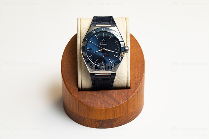 VS공장 오메가 컨스텔레이션 블루다이얼 가죽스트랩 Constellation 41mm SS VSF SBF 1:1 Best Edition Blue Textured Dial on Blue Leather Strap A8900 VS공장