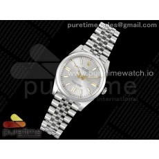 EW공장 롤렉스 오이스터퍼페츄얼 41미리 실버다이얼 쥬빌레브레이슬릿 Oyster Perpetual 41mm 124300 EWF Best Edition Silver Dial on SS Jubilee Bracelet A3230