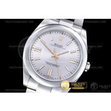 EW공장 롤렉스 오이스터퍼페츄얼 41미리 실버다이얼 Oyster Pert. 41mm 124300 SS/SS Silver EWF A3230