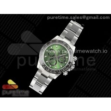 IPK공장 롤렉스 세라믹 데이토나 그린다이얼 브레이슬릿 Daytona IPK 1:1 Best Edition 904L SS Case and Bracelet Green Dial Black Ceramic Bezel SA4130