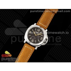 HW공장 파네라이 루미노르 PAM390 블랙다이얼 브라운스트랩 PAM390 N HWF 1:1 Best Edition Brown Dial on Brown Leather Strap A6497