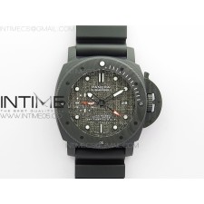 VS공장 파네라이 PAM1039 섭머저블 카보테크 그레이다이얼 러버스트랩 PAM1039 Carbotech VSF Best Edition Dark Grey Sail Dial on Rubber Strap P.9010 Clone