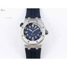 APS공장 오데마피게 로얄오크오프쇼어 다이버 15720 스틸 블루다이얼 러버스트랩 Royal Oak Offshore Diver 15720 APSF 1:1 Best Edition Blue Dial on Blue Rubber Strap SA4308