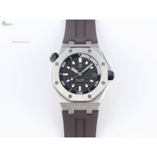 APS공장 오데마피게 로얄오크오프쇼어 다이버 15720 스틸 그레이다이얼 러버스트랩 Royal Oak Offshore Diver 15720 SS APSF 1:1 Best Edition Gray Dial on Gray Rubber Strap A4308 Super Clone