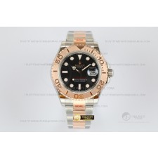 EW공장 롤렉스 요트마스터 40 로즈골드콤비 블랙다이얼 브레이슬릿 YachtMaster 116621 40mm RG/SS Black EWF A3235