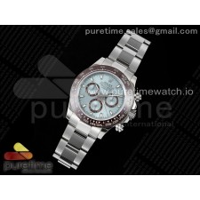 OM공장 롤렉스 세라믹 데이토나 아이스블루다이얼 브레이슬릿 Daytona 116506 SS OMF Best Edition Ice Blue Dial on SS Bracelet A7750