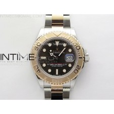 C+공장 롤렉스 요트마스터 로즈골드 콤비 브레이슬릿 씨플러스공장 Yacht-Master 126621 904L/RG C+F 1:1 Best Edition Brown Dial On 904L/RG Bracelet VR3235 (씨플러스에프)