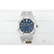 ZF공장 오데마피게 로얄오크 15450 블루다이얼 브레이슬릿 Royal Oak 37mm 15450ST SS/SS Blue ZF A3120