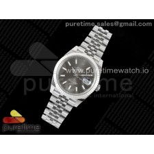 C+공장 롤렉스 데이저스트 41 스틸 그레이다이얼 쥬빌레브레이슬릿 DateJust 41 126334 C+F 1:1 Best Edition 904L Steel Gray Dial on SS Jubilee Bracelet VR3235 씨플러스공장