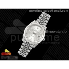 C+공장 롤렉스 데이저스트 41 스틸 실버다이얼 쥬빌레브레이슬릿 DateJust 41 126334 C+F 1:1 Best Edition 904L Steel Silver Dial on SS Jubilee Bracelet VR3235 씨플러스