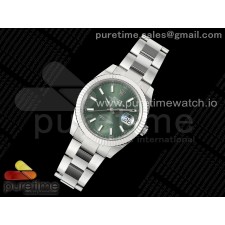 C+공장 롤렉스 데이저스트 41 스틸 민트그린다이얼 오이스터브레이슬릿 DateJust 41 126334 C+F 1:1 Best Edition 904L Steel Green Dial on SS Oyster Bracelet VR3235 씨플러스