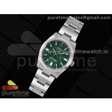 VS공장 롤렉스 오이스터퍼페츄얼 36 그린다이얼 브레이슬릿 Oyster Perpetual 126000 36mm VSF 1:1 Best Edition 904L Steel Green Dial VS3230 V2