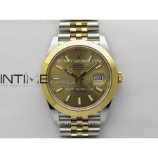 VS공장 롤렉스 데이저스트 36 옐로우골드콤비 샴페인골드다이얼 돔베젤 쥬빌레브레이슬릿 DateJust 41 126303 904L SS/YG VSF 1:1 Best Edition Gold Dial on Jubilee Bracelet VS3235