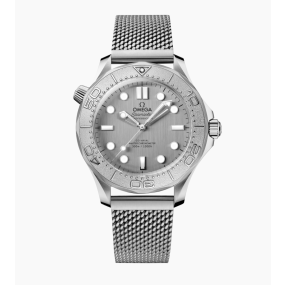 VS공장 오메가 씨마스터 다이버 300M 실버서퍼 실버다이얼 매쉬스트랩 Seamaster 300m Silver Surfer SS/SS Silv VSF A8806