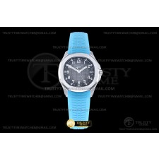 DD공장 파텍필립 아쿠아넛 5167 그레이다이얼 블루러버스트랩 Aquanaut Ref.5167 Blue SS/RU Grey/Num DDF DD330