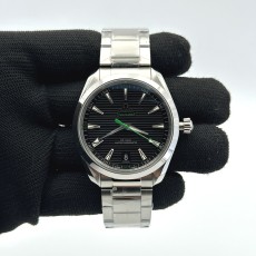 해외빠른출고!! VS공장 오메가 씨마스터 아쿠아테라 150m 스틸 블랙다이얼 그린핸즈 브레이슬릿 41mm 골프에디션 (고유번호 VS41)